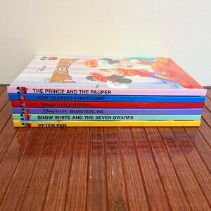 Six Disney Hardcover Books